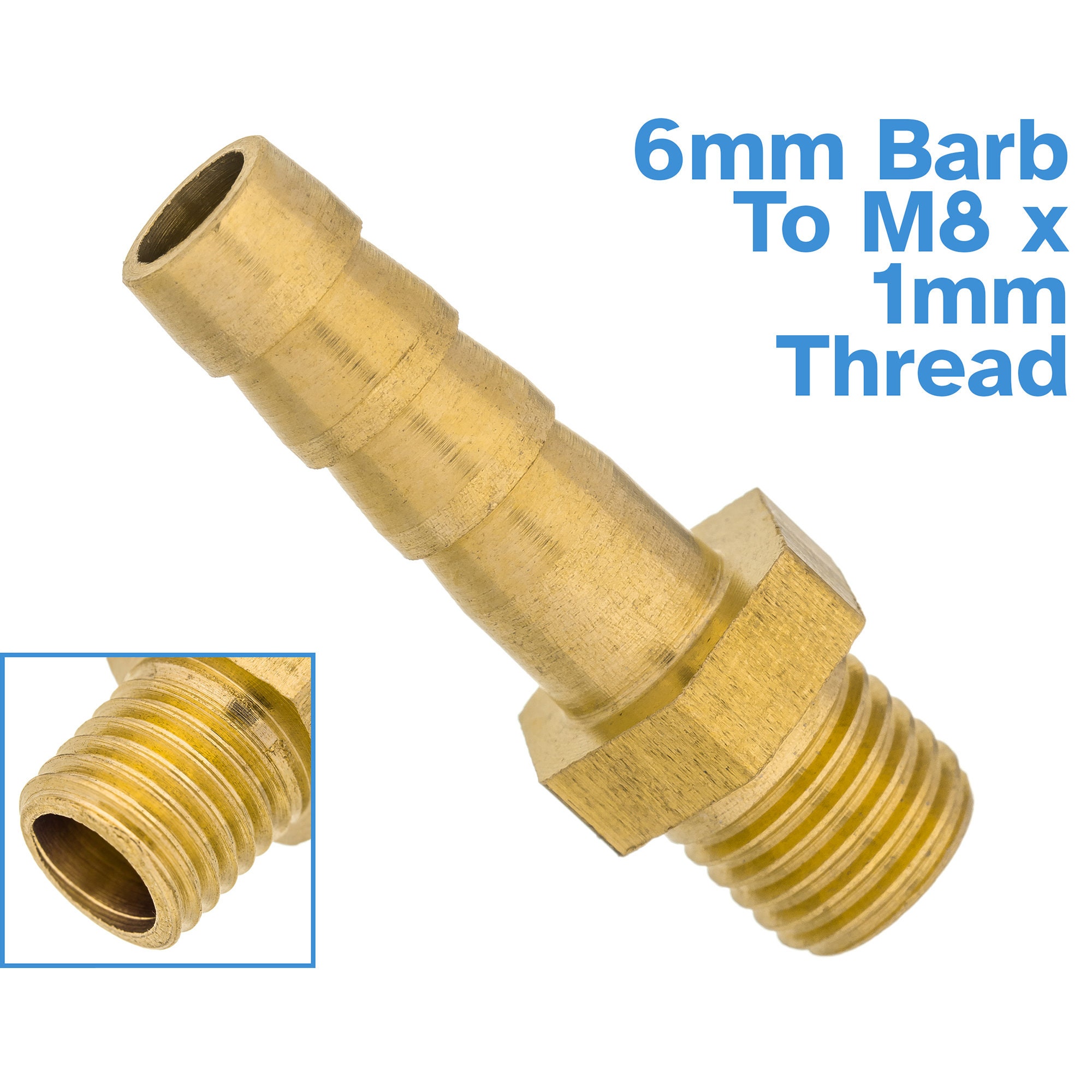 Raccordo Tubo Adattatore Raccordo Tubo Accessori Ottone 1 - Foto 2