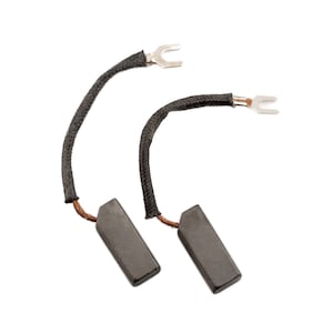 2個 25 mm x 10 mm x 8 mm カーボンモーターブラシジェネレーター銅線電気電子パワーブラシオルタネータースペアパーツDCツール