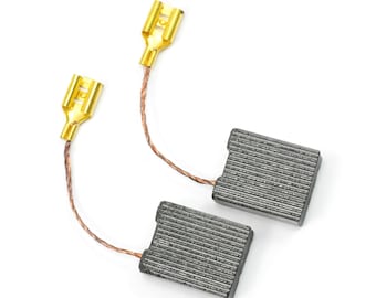 2 Stück 20 mm x 16 mm x 7 mm Kohlemotor Bürste Kupferdraht Bohrmaschine Winkelschleifer Elektrischer Strom Ersetzen Bürsten Ersatzteil DC-Werkzeug