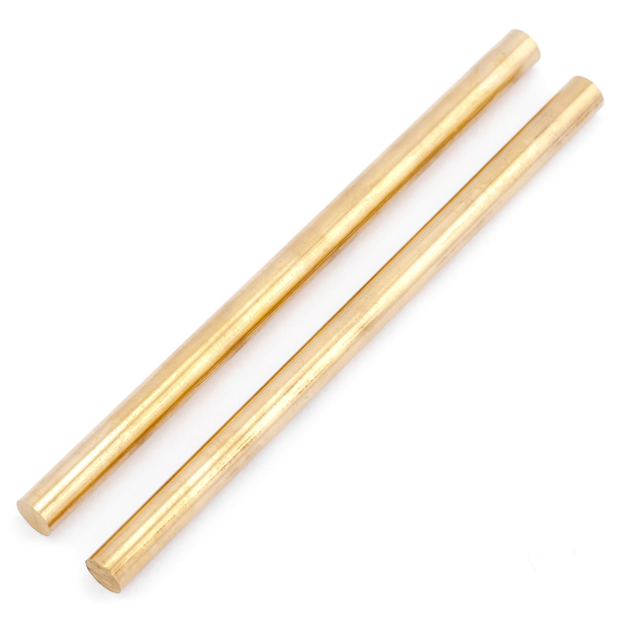 Yuyyurt 10 Confezioni di per Manici di Coltello, Rivetti, Bulloni, Elementi di Fissaggio, A Testa Piatta Esagonale Dorate, per Coltelli