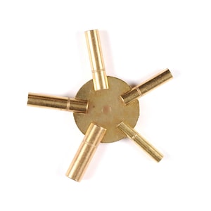 3 5 7 9 11 maat messing klokopwindsleutel 5-polige opwinder krukas vintage antieke horlogeset opwindinstelling setter horlogemaker juwelier gereedschap