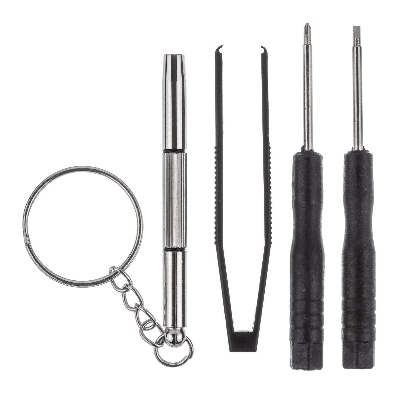 150pcs Gold Flat Head Micro Screw Set M1.4 1.4mm M1.2 1.2mm Screwdriver Tweezer Hinge Nose Pad