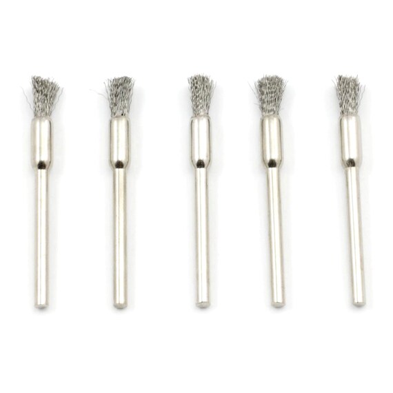 Spazzola In Acciaio PG 497.00 - Per Pulizia, Lucidatura, Rimozione Ruggine, Utensile Multiuso - Foto 4