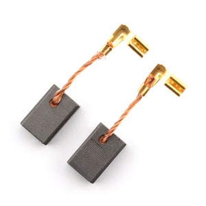 2pcs 13.5mm x 9mm x 6mm Carbon Motor Brush Copper Wire Electric Drill Angle Grinder Electrical Electronic Replace Part DC Power Rotary Tool