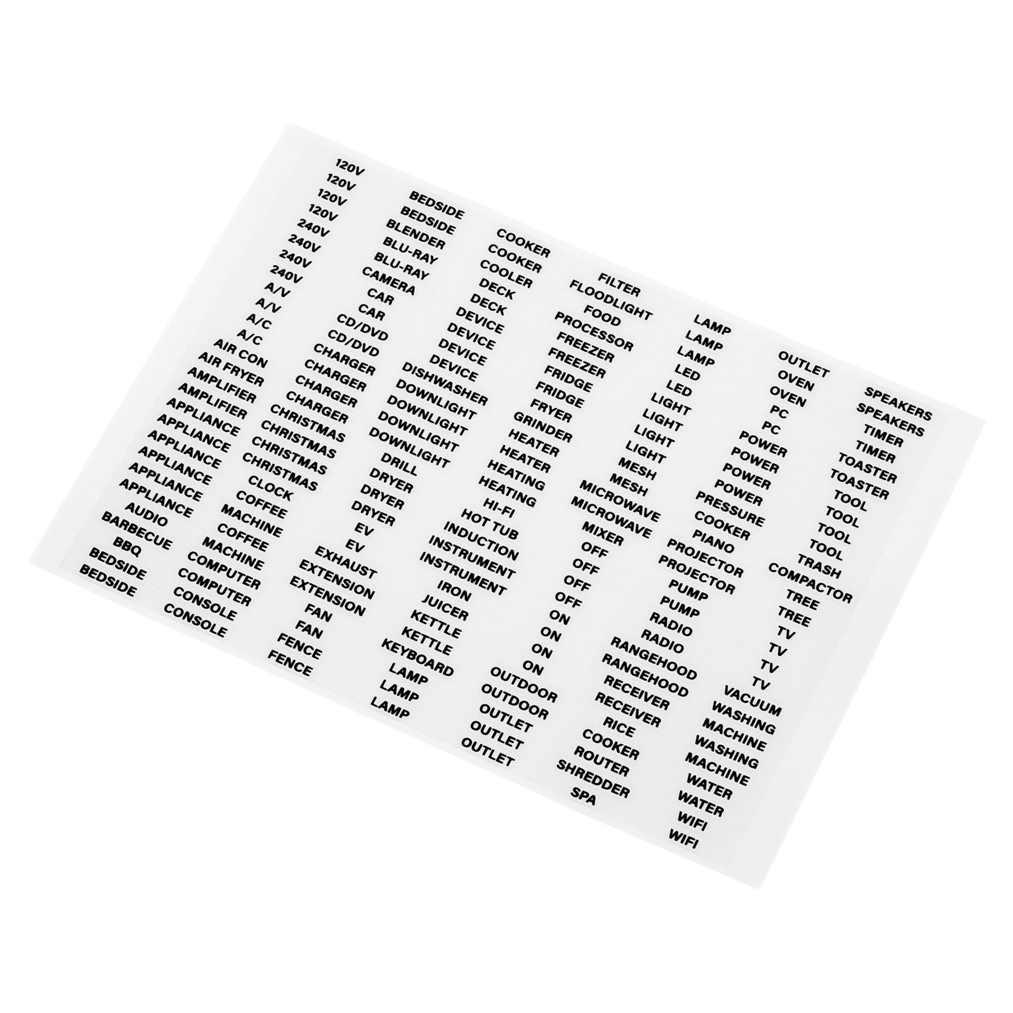 Socket Sticker 189pcs Power Plug Socket Outlet Receptacle Switch Adhesive Sticker ...
