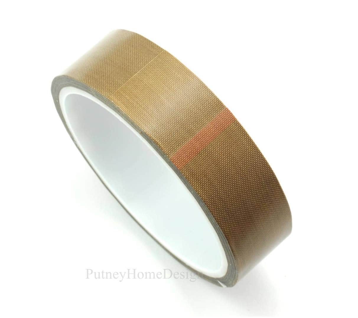 PTFE Non Stick Tape 25mm X 10metres Self Adhesive High Temp Etsy