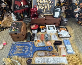 Witchy Surprise Box: Enchanting Crystal Gems & Metaphysical Treasures for Spiritual Growth