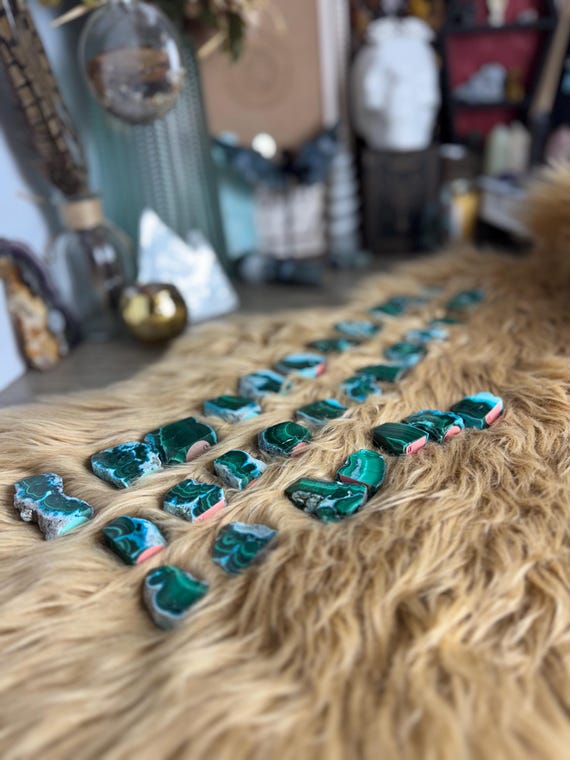 Chrysocolla Malachite – Natural Blue-Green Copper Stone, Healing Crystal