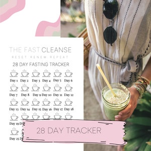 28 DAY FASTING TRACKER