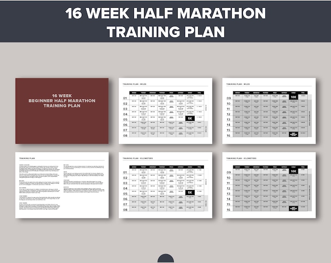 HALF MARATHON TRAINING PROGRAM FOR BEGINNERS PDF visual data 2