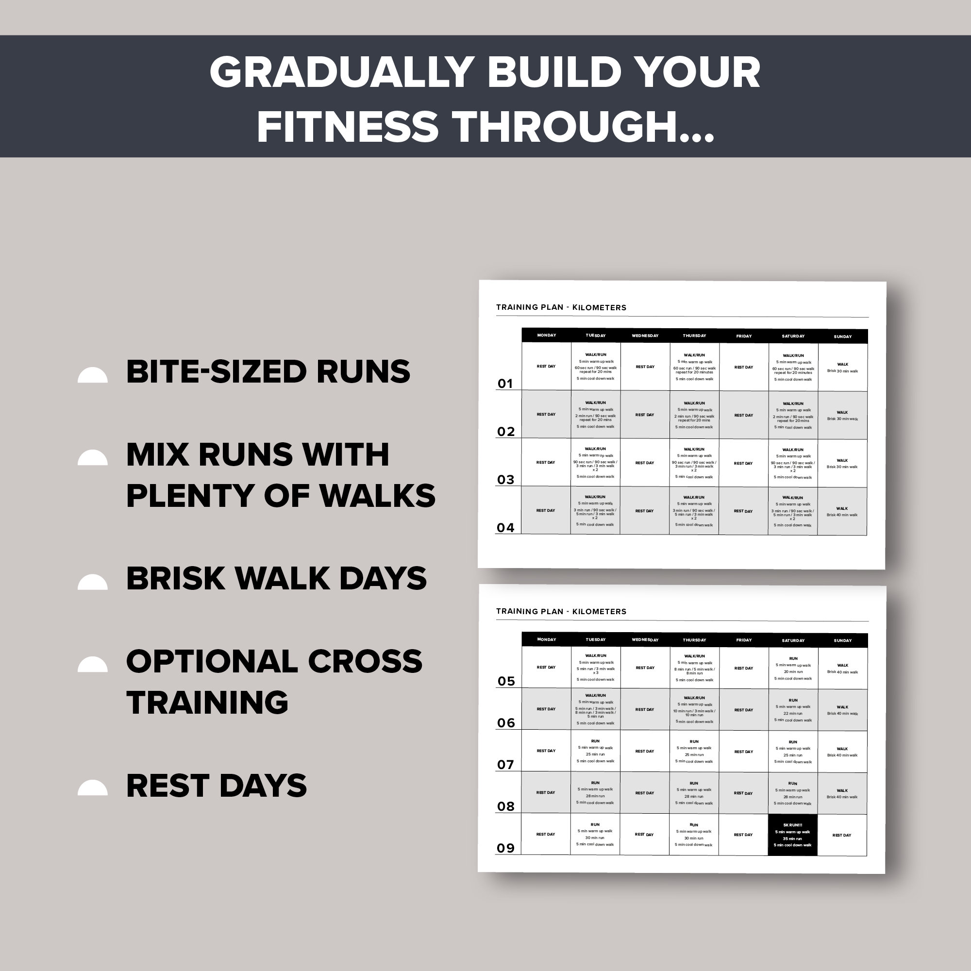 Beginner 10K Training Plan, Couch to 10K, 15 Week 10K Running Programme