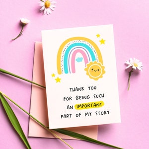 Carte de fin d'année pour enseignant et aide-enseignant, carte d'un élève, cadeau personnalisé de la classe pour l'enseignant, souvenir pour l'enseignant