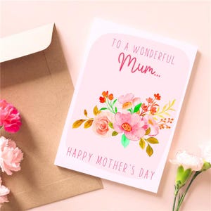 Carte cadeau maman, carte cadeau maman, carte cadeau fête des mères, carte maman, cadeau de bébé pour maman, fête des mères, cadeau de naissance attentionné pour maman
