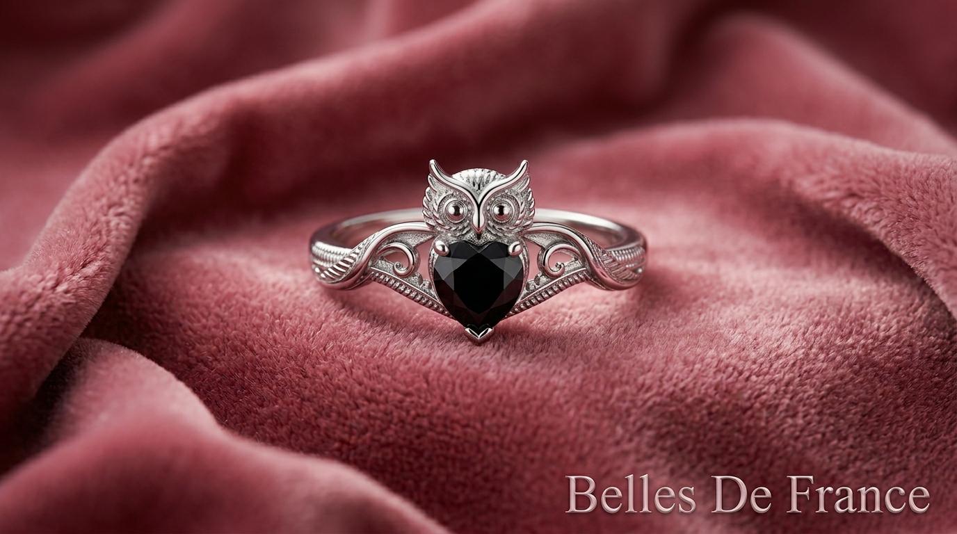 Sterling S925 Owl Ring Vintage Luxury &mdash; Women&rsquo;s Jewelry, Birthday Gift