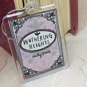 Wuthering Heights Keychain: Emily Brontë Literary Gift