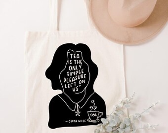 Tazza con citazione di Oscar Wilde: regalo letterario per gli amanti del tè