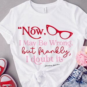 Murder she wrote T-shirt, 80s TV show tee, Jessica Fletcher top, Lady cop gift, gift for police woman, Detective Series 1980s, Nostalgic