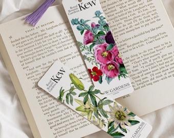 Vintage Kew Gardens art print Bookmark, Book Lover gift, Art Nouveau floral bookmark, Art bookmark, gift for teacher, London gift bookmark