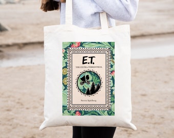 Bolsa de algodón de ET Extraterrestre: regalo para fans de la película de los 80