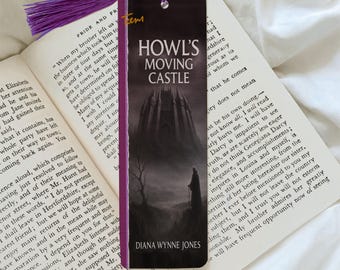Howl’s Moving Castle Bookmark | Fantasy Book Lover Gift | Diana Wynne Jones Inspired | Ghibli Fan Gift | Bookish Reading Accessory