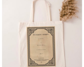 Wuthering Heights Tote Bag: Emily Brontë Bookish Gift