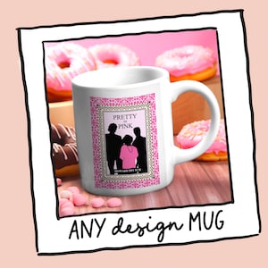 Nostalgic 1980s memorabilia Mug for Book lovers custom movie mug born in 80s gift literacy Classic book mug Labyrinth movie Jane Austen cup