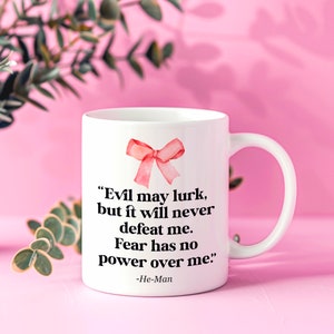He-Man quote mug Master of the Universe cup Nostalgic 1980s memorabilia Mug born in 80s gift Kids retro TV show mug eighties 1980s cartoons