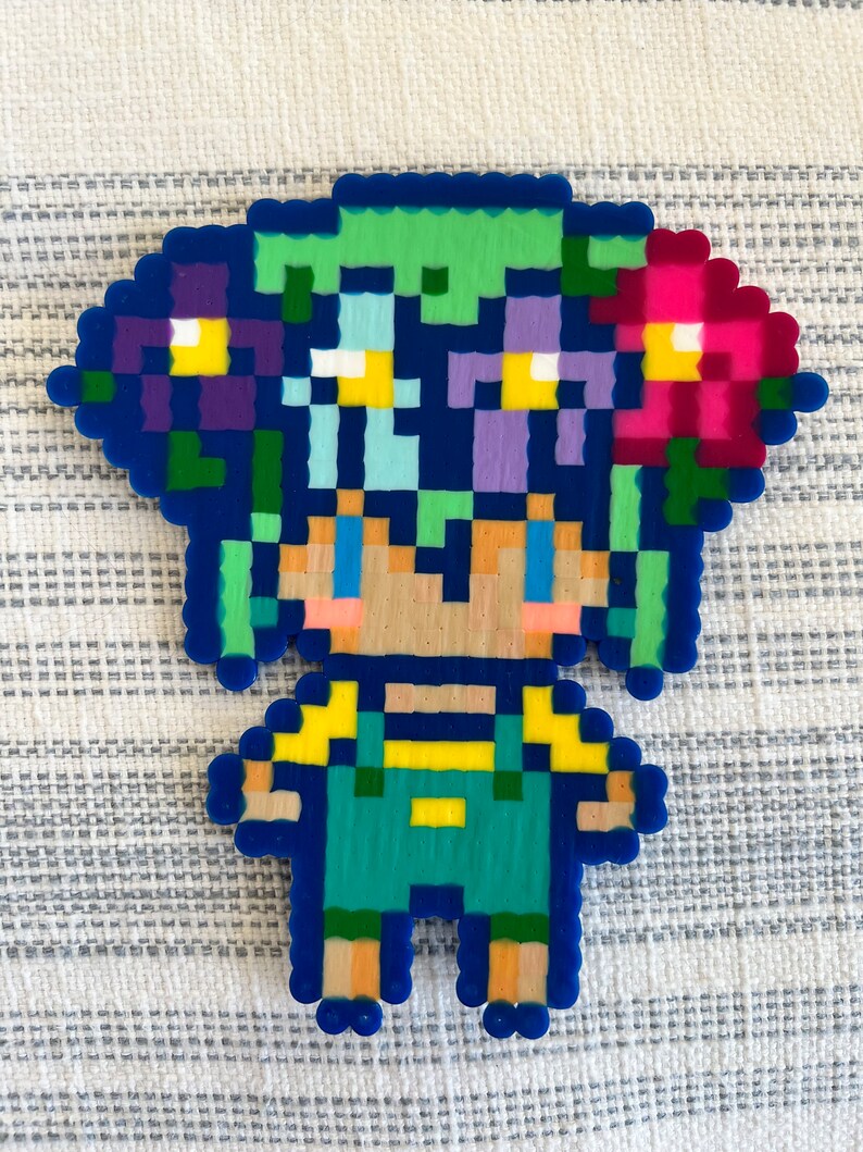 DW BASIL OMORI Perler Bead Art Etsy