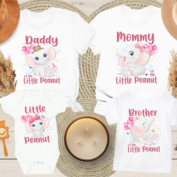 Peanut Shirt, Baby Geburtstag Shirt, Baby Familie Shirts, Baby-Dusche-Shirt, neue Mutter Shirt, neuer Papa Shirt, Neugeborene Party Shirt