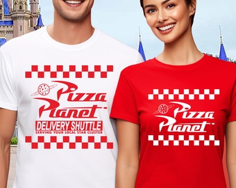 Disney Pizza Planet Shirt, Toy Story Pizza Planet Shirt, Disneyland Pizza Lover Shirt, Disneyworld Shirt, Disney Cople Shirt