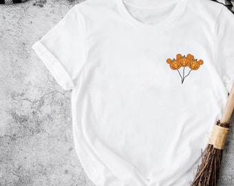 Disney Halloween pumpa tröja, Musse Pigg ballonger Halloween tröja, Disneyland Halloween resa tröja, familj matchande Halloween fest tröja