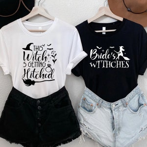 Witchy Bachelorette Party Shirt, Brides Coven Shirt, Witch Bridal Party, Brides Witches Crew, Witch Getting Hitched,