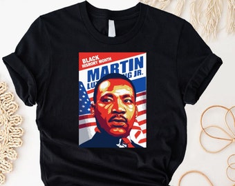 Martin-Luther-King-Tag-Shirt, MLK-Shirt, Sein Traum ist mein Traum-Shirt, Martin-Luther-King-Shirt, Gleichheits-Shirt, Black Lives Matter Shirt
