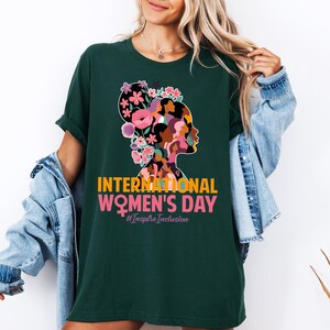 International Women's Day Sweatshirt, Women's Day 2025 Shirt, 8 March Women's Day Shirt, Strong Tee, Female Shirt, Inspire Inclusion Shirt
