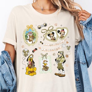 Disney Mickey and Friends Safari Trip Shirt, Mickey & Friends Matching Safari T-shirt, Animal Kingdom Gift Shirt, Disneyland Vacation Tee