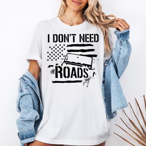 American Offroad T-shirt, Mountain Drive Sweatshirt, USA Flag Offroad Tee, 4WD Offroad Shirt, Offroad Race Shirt, Offroad Forest Sweater