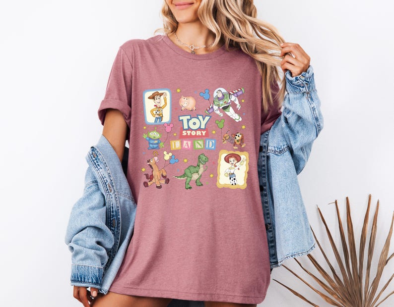 Disney Toy Story Land Shirt, Pixar Toy Story Characters T-Shirt, Disneyland Trip Kids Shirt, Woody and Buzz Shirt, Wdw Matching Gift Tee
