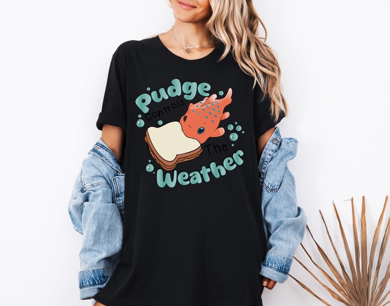 Disney Lilo and Stitch Pudge Controls The Weather Shirt, Disney Fish Pudge T-shirt, Disneyland Family Matching Shirt, Magic Kingdom Tee