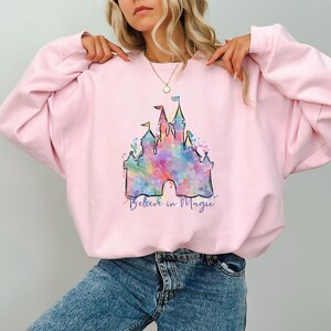 Disney Castle Shirt, Disneyland Magic T-shirt, Magic Kingdom Family Shirt, Disney Vacation Matching 2025 Shirt, Disneyland Trip Sweatshirt