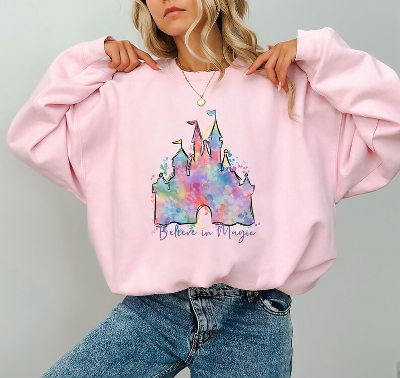 Disney Castle Shirt, Disneyland Magic T-shirt, Magic Kingdom Family Shirt, Disney Vacation Matching 2025 Shirt, Disneyland Trip Sweatshirt
