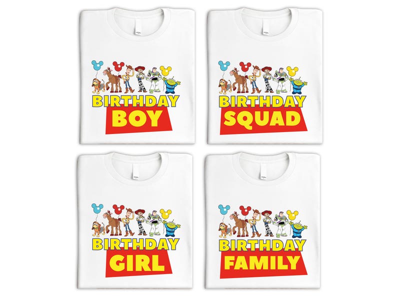 Disney Toy Story Birthday Shirt, Disney Family Vacation Matching 2025 Tee, Disney Birthday Trip Shirt, Sheriff Woody Jessie Birthday Tee
