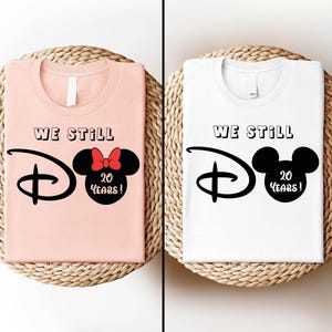 Personalized Mickey Minnie Marriage Shirt, We Still Do 20 Years T-Shirt, Mickey Minnie Anniversary Shirt, Disneyland Couple Trip Tee