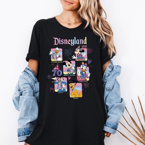 Disneyland 70th Anniversary Sweatshirt, Disney Mickey & Friends 70 Years of Magic Hoodie, Mickey And Friends Sweat, 70th Anniversary shirt
