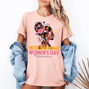 International Women's Day Sweatshirt, Women's Day 2025 Shirt, 8 March Women's Day Shirt, Strong Tee, Female Shirt, Inspire Inclusion Shirt
