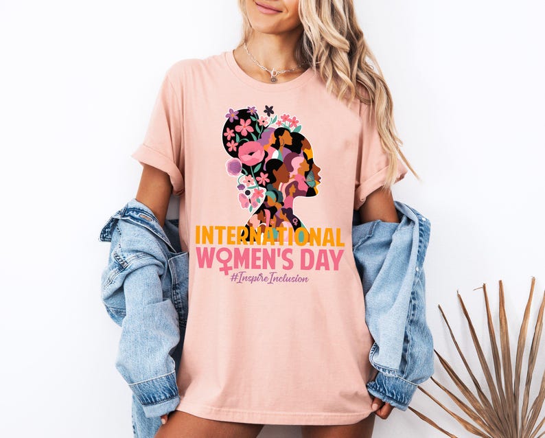 International Women's Day Sweatshirt, Women's Day 2025 Shirt, 8 March Women's Day Shirt, Strong Tee, Female Shirt, Inspire Inclusion Shirt