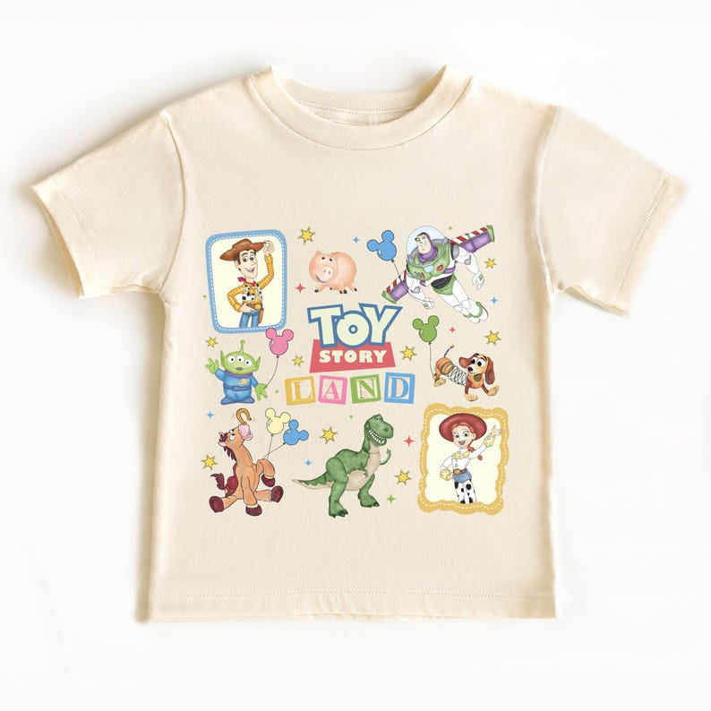 Disney Toy Story Land Shirt, Pixar Toy Story Characters T-Shirt, Disneyland Trip Kids Shirt, Woody and Buzz Shirt, Wdw Matching Gift Tee
