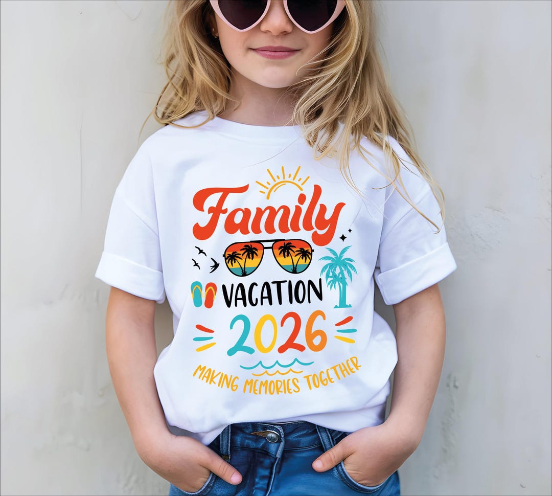 Family Vacation 2026 Shirt, Family Making Memories Together Shirt ...