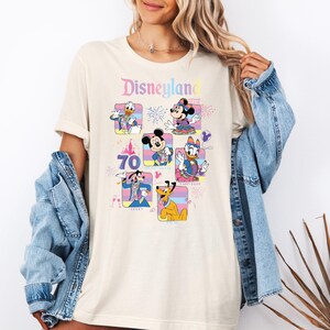 Disneyland 70th Anniversary Sweatshirt, Disney Mickey & Friends 70 Years of Magic Hoodie, Mickey And Friends Sweat, 70th Anniversary shirt