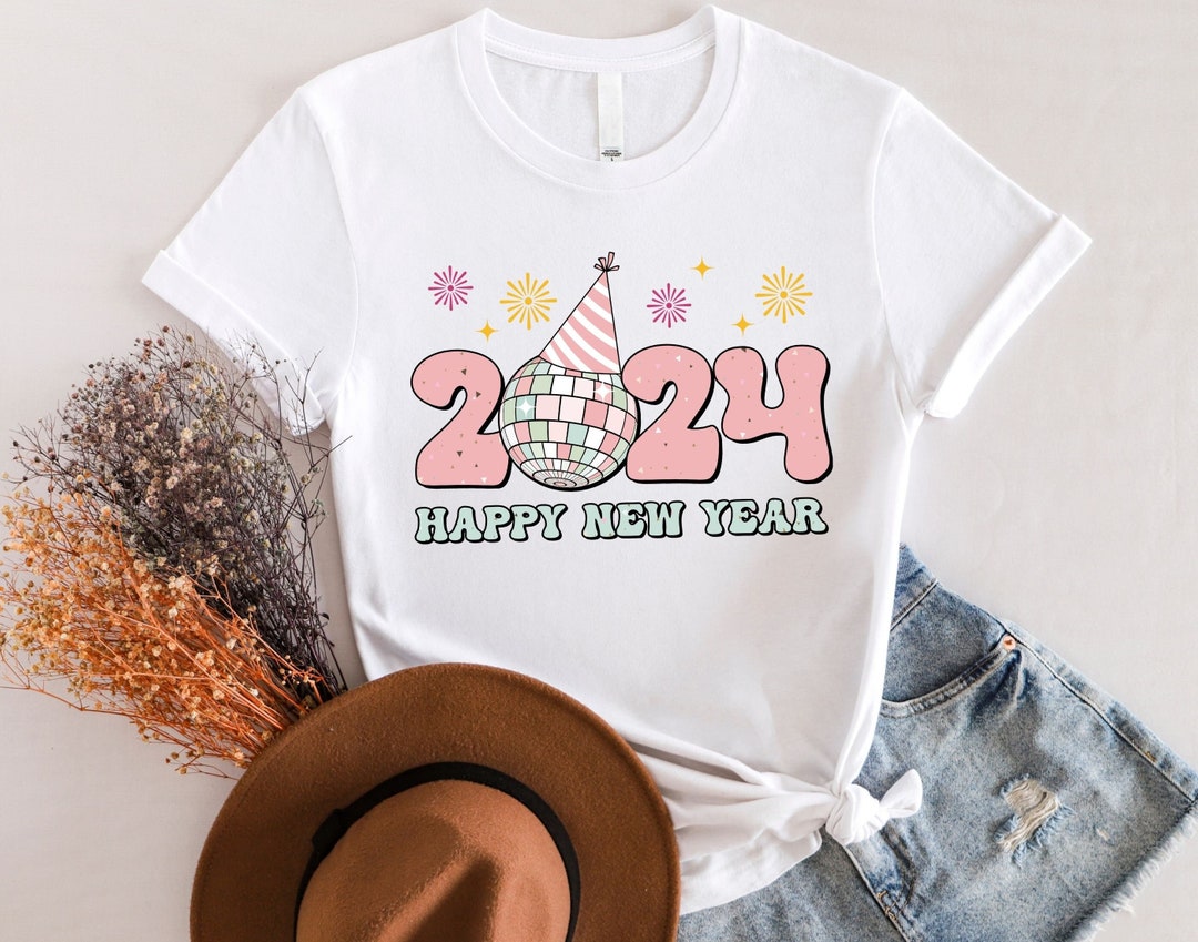Happy New Year Shirt Hello 2024 Shirt in My 2024 Era Shirt Etsy
