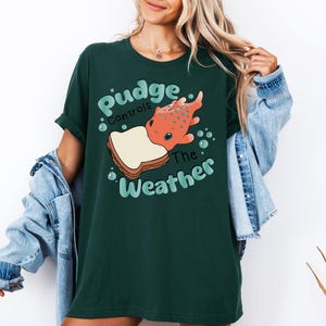 Disney Lilo and Stitch Pudge Controls The Weather Shirt, Disney Fish Pudge T-shirt, Disneyland Family Matching Shirt, Magic Kingdom Tee